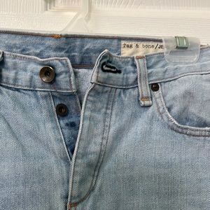 Rag & bone light wash jeans